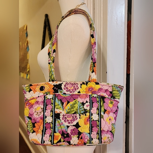 Vera Bradley Multicolor Floral Quilted Tote - Picture 2 of 11